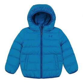 送料無料 アンダーアーマー Under Armour Kids 男の子用 ファッション 子供服 アウター ジャケット ダウン・ウインターコート Pronto Puffer Jacket (Toddler) - Cosmic Blue