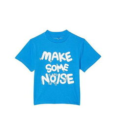 送料無料 ステラマッカートニー Stella McCartney Kids 男の子用 ファッション 子供服 Tシャツ Tee with Make Some Noise Print (Toddler/Little Kids/Big Kids) - Blue