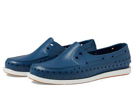 送料無料 ネイティブ Native Shoes シューズ 靴 ローファー Howard Sugarlite - Frontier Blue/Shell White/Foxtail Speckle Rubber