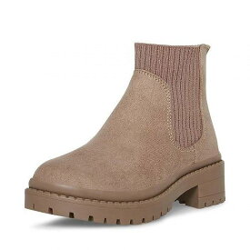 送料無料 スティーブマデン Steve Madden Kids 女の子用 キッズシューズ 子供靴 ブーツ チェルシーブーツ Hazzel (Little Kid/Big Kid) - Taupe