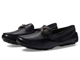 送料無料 ロックポート Rockport レディース 女性用 シューズ 靴 ローファー ボートシューズ Bayview Rib Loafer - Black Leather