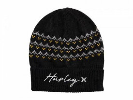 送料無料 ハーレー Hurley レディース 女性用 ファッション雑貨 小物 帽子 ビーニー ニット帽 Vail Beanie - Dark Grey