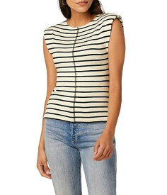 送料無料 ジョーズジーンズ Joe&#039;s Jeans レディース 女性用 ファッション Tシャツ Daria Tank - Breton Stripe
