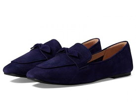 送料無料 コールハーン Cole Haan レディース 女性用 シューズ 靴 ローファー ボートシューズ York Bow Loafer - Evening Blue Suede