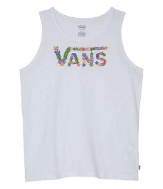 送料無料 バンズ Vans Kids 女の子用 ファッション 子供服 タンクトップ Zen Patio Tank (Big Kids) - White