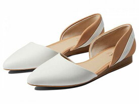 送料無料 セイシェルズ Seychelles レディース 女性用 シューズ 靴 フラット Great Escape - White/Vacchetta Two-Tone Leather