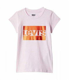 送料無料 リーバイス Levi&#039;s(R) Kids 女の子用 ファッション 子供服 Tシャツ Sportswear Logo Tee (Little Kids) - Pink Lady
