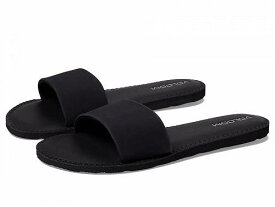送料無料 ヴォルコム Volcom レディース 女性用 シューズ 靴 サンダル Simple Slide Sandals - Blackout