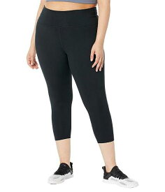 送料無料 チャンピオン Champion レディース 女性用 ファッション パンツ ズボン Plus Sport Soft Touch Crop Tights - Black