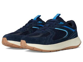 送料無料 フィットフロップ FitFlop レディース 女性用 シューズ 靴 スニーカー 運動靴 F-Mode Flow Suede/Mesh/Leather Flatform Sneakers - Midnight Navy/Bondi Blue