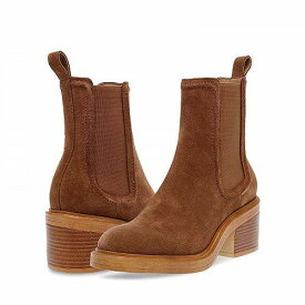 送料無料 スティーブマデン Steve Madden レディース 女性用 シューズ 靴 ブーツ チェルシーブーツ アンクル Curtsy - Oatmeal Suede