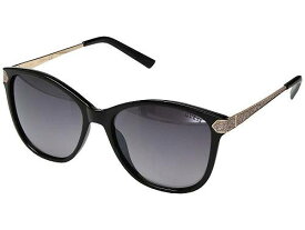 送料無料 ゲス GUESS レディース 女性用 メガネ 眼鏡 サングラス GF6104 - Shiny Black/Gradient Smoke