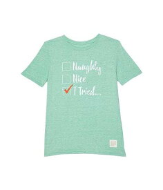 送料無料 オリジナルレトロブランド The Original Retro Brand Kids キッズ 子供用 ファッション 子供服 Tシャツ Tri-Blend Naughty Nice Crew Neck Tee (Big Kids) - Streaky Sprite