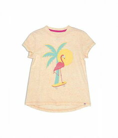 送料無料 アパマンキッズ Appaman Kids 女の子用 ファッション 子供服 Tシャツ Circle Tee (Toddler/Little Kids/Big Kids) - Citrus