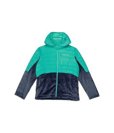 送料無料 コロンビア Columbia Kids 女の子用 ファッション 子供服 アウター ジャケット ダウン・ウインターコート Powder Lite(TM) Novelty Hooded Jacket (Little Kids/Big Kids) - Geyser/Nocturnal