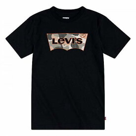 送料無料 リーバイス Levi&#039;s(R) Kids 男の子用 ファッション 子供服 Tシャツ Short Sleeve Graphic Tee Shirt (Big Kids) - Black