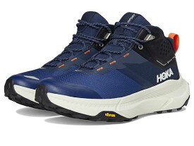 送料無料 ホカ Hoka メンズ 男性用 シューズ 靴 スニーカー 運動靴 Transport Hike GTX(R) - Varsity Navy/Truffle Salt