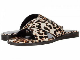 送料無料 J.Crew レディース 女性用 シューズ 靴 サンダル Wide Cross Trap Ingrid Sandal - Ivory Leopard Haircalf