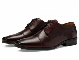 送料無料 フローシャイム Florsheim メンズ 男性用 シューズ 靴 オックスフォード 紳士靴 通勤靴 Jackson Cap Toe Oxford - Burgundy
