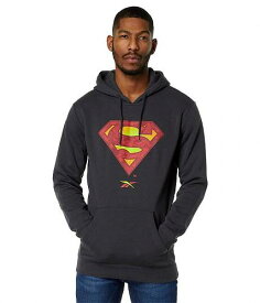 送料無料 リーボック Reebok ファッション パーカー スウェット DC x Reebok Superman Hoodie - Pure Grey