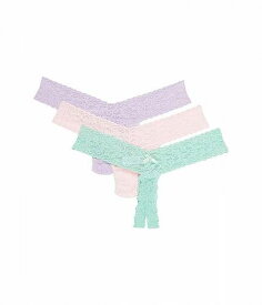 送料無料 ハンキーパンキー Hanky Panky レディース 女性用 ファッション 下着 ショーツ Lovability Mega Perfect Pack - Bliss Pink/Cool Lavender/Mint Spring