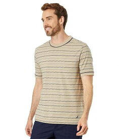 送料無料 ナウチカ Nautica メンズ 男性用 ファッション Tシャツ Sustainably Crafted Striped T-Shirt - Flag Stone