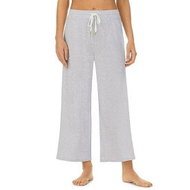 送料無料 ダナキャラン Donna Karan レディース 女性用 ファッション パジャマ 寝巻き Crop Sleep Pants - Grey Mist Marl