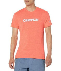 送料無料 チャンピオン Champion メンズ 男性用 ファッション Tシャツ Graphic Powerblend(R) Tee - Red Glow Pe Heather