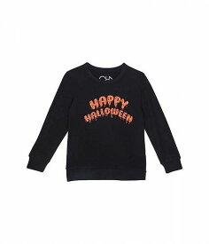 送料無料 Chaser Kids 男の子用 ファッション 子供服 パーカー スウェット Happy Halloween Recycle Bliss Knit Pullover (Toddler/Little Kids) - True Black