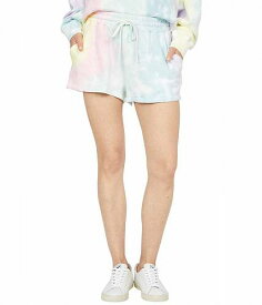 送料無料 ショーミーユアムームー Show Me Your Mumu レディース 女性用 ファッション ショートパンツ 短パン Girlfriend Shorts - Rainbow Tie-Dye