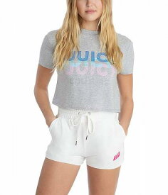 送料無料 ジューシークチュール Juicy Couture レディース 女性用 ファッション Tシャツ Stroke Logo Tee - Blue Splash Combo