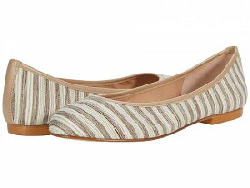 送料無料 フレンチソール French Sole レディース 女性用 シューズ 靴 フラット Olivia - Beige Stripes