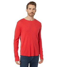 送料無料 ラッキーブランド Lucky Brand メンズ 男性用 ファッション Tシャツ Garment Dye Thermal Crew - True Red