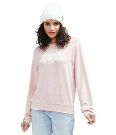 送料無料 ワイルドフォックス Wildfox レディース 女性用 ファッション パーカー スウェット Aspen Afterglow Sweatshirt - Burnished Lilac