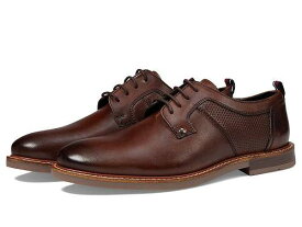 送料無料 ベンシャーマン Ben Sherman メンズ 男性用 シューズ 靴 オックスフォード 紳士靴 通勤靴 Brent Oxford - Brown Leather