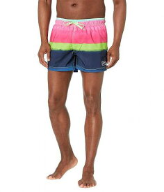 送料無料 スピード Speedo メンズ 男性用 スポーツ・アウトドア用品 水着 Engineered Print 14&quot; Redondo Volley - Pink/Navy