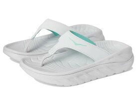 送料無料 ホカ Hoka レディース 女性用 シューズ 靴 サンダル Ora Recovery Flip - Cosmic Grey/Seafoam