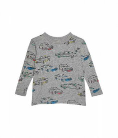 送料無料 Chaser Kids 男の子用 ファッション 子供服 Tシャツ Muscle Cars Tri-Blend Jersey Tee (Toddler/Little Kids) - Streaky Grey