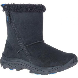 送料無料 メレル Merrell レディース 女性用 シューズ 靴 ブーツ スノーブーツ Icepack 2 Zip Polar Waterproof - Black