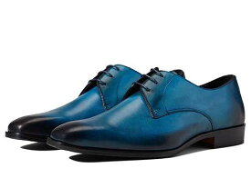 送料無料 マッシオマッテオ Massimo Matteo メンズ 男性用 シューズ 靴 オックスフォード 紳士靴 通勤靴 Tuscany Blucher - Celeste