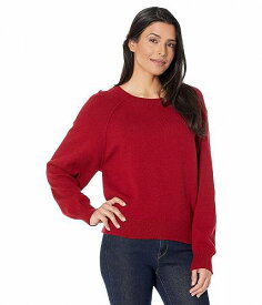 送料無料 ラッキーブランド Lucky Brand レディース 女性用 ファッション セーター Crew Neck Sweater - Winery