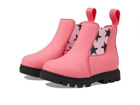 送料無料 ネイティブ Native Shoes Kids キッズ 子供用 キッズシューズ 子供靴 ブーツ チェルシーブーツ Kensington Treklite Bloom (Toddler) - Dazzle Pink/Jiffy Black/Princess Jiffy Stars