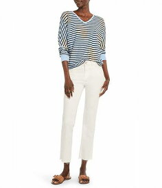 送料無料 ニックアンドゾー NIC+ZOE レディース 女性用 ファッション セーター Petite Stamped Stripes Sweater - Blue Multi