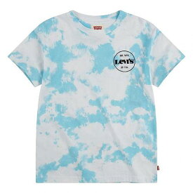 送料無料 リーバイス Levi&#039;s(R) Kids 男の子用 ファッション 子供服 Tシャツ Logo Printed Tee (Toddler) - Blue Topaz