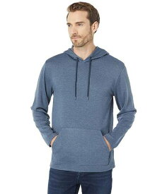 送料無料 ヴィンス Vince メンズ 男性用 ファッション パーカー スウェット Herringbone Pullover Hoodie - Coastal/Heather Glacier