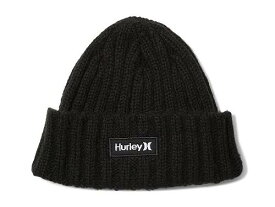 送料無料 ハーレー Hurley メンズ 男性用 ファッション雑貨 小物 帽子 ビーニー ニット帽 Squaw Beanie - Black