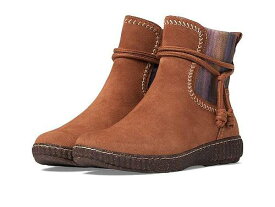 送料無料 クラークス Clarks レディース 女性用 シューズ 靴 ブーツ アンクル ショートブーツ Caroline Lily - Dark Tan Suede