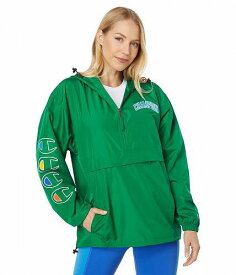 送料無料 チャンピオン Champion レディース 女性用 ファッション アウター ジャケット コート レインコート Packable Jacket - Emerald Night
