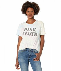 送料無料 ラッキーブランド Lucky Brand レディース 女性用 ファッション Tシャツ Pink Floyd Tie-Dye Boyfriend - Multi