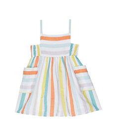 送料無料 ステラマッカートニー Stella McCartney Kids 女の子用 ファッション 子供服 ドレス Striped Dress (Toddler/Little Kids/Big Kids) - White/Multi